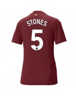 Manchester City John Stones #5 Tredjedrakt Dame 2024-25 Korte ermer